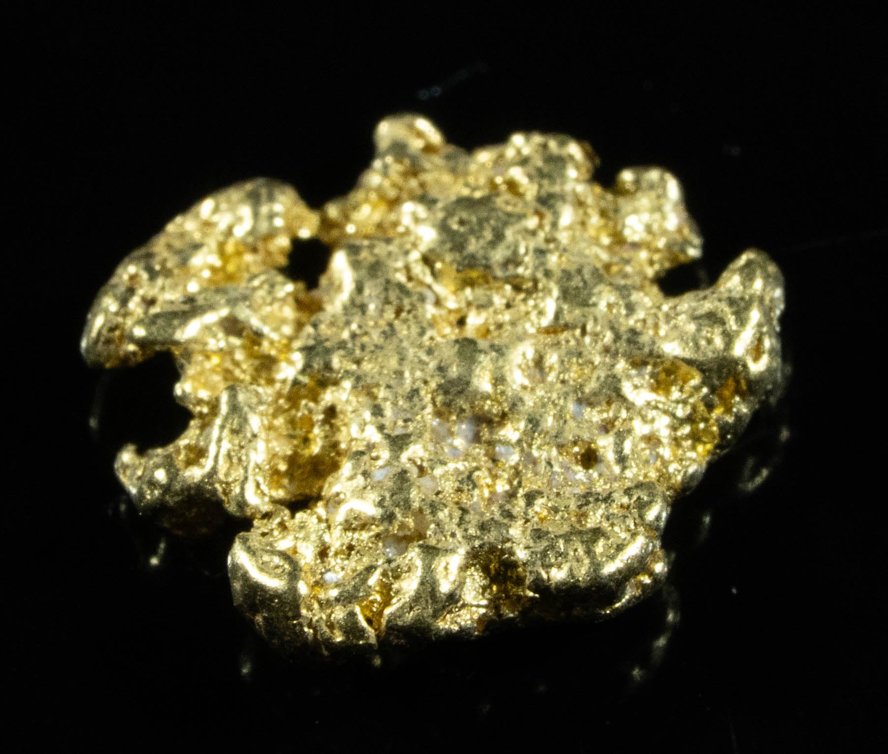 DSC07199.jpg #95 Alaskan BC Natural Gold Nugget .46 Grams Genuine - Image 1