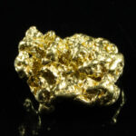#123 Alaskan BC Natural Gold Nugget .60 Grams Genuine