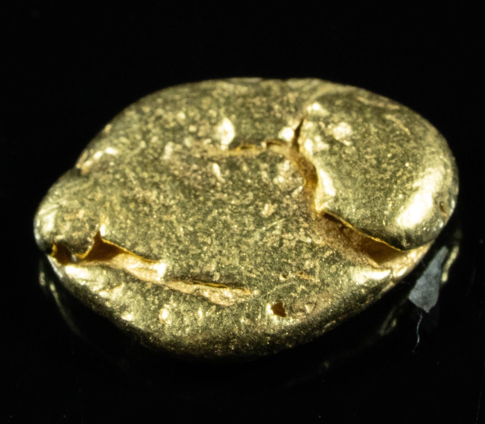 DSC07250.jpg #136 Alaskan BC Natural Gold Nugget 1.62 Grams Genuine - Image 1