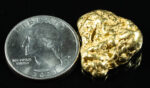 #451 Alaskan BC Natural Gold Nugget 17.69 Grams Genuine - Image 2