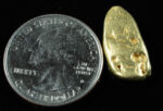 #441 Alaskan BC Natural Gold Nugget 6.14 Grams Genuine - Image 2