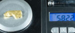 #450 Alaskan BC Natural Gold Nugget 5.82 Grams Genuine - Image 3