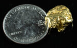 #487 Alaskan BC Natural Gold Nugget 7.61 Grams Genuine - Image 2