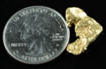 #291 Alaskan BC Natural Gold Nugget 3.77 Grams Genuine - Image 2