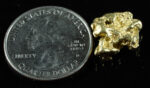 #260 BC Natural Gold Nugget 4.38 Grams Genuine - Image 2
