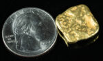 #362 Alaskan BC Natural Gold Nugget 9.88 Grams Genuine - Image 2