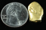 #419 Alaskan BC Natural Gold Nugget 9.15 Grams Genuine - Image 2