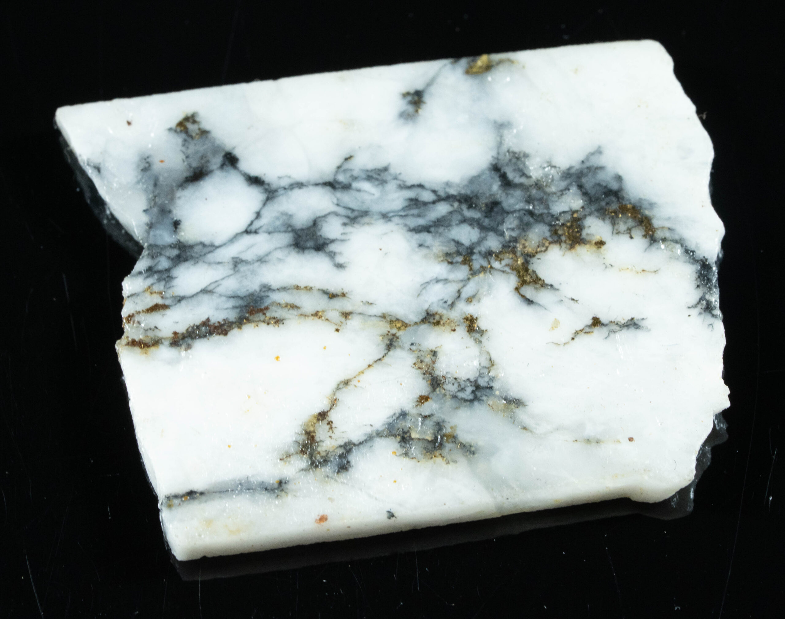 DSC09872.jpg GQ-3 Gold Bearing Quartz Slab California 6.35 grams Genuine - Image 1