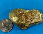 Nevada Electrum Natural Gold Nugget 151.38 Grams - 4.86 Troy Ounces. Very Rare - Image 2