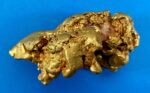 Large Natural Gold Nugget Australian 677.46 Grams 21.78 Troy Ounces "The Bear"