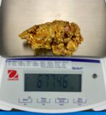 Large Natural Gold Nugget Australian 677.46 Grams 21.78 Troy Ounces "The Bear" - Image 7