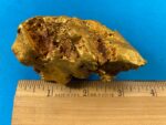 Large Natural Gold Nugget Australian 677.46 Grams 21.78 Troy Ounces "The Bear" - Image 3