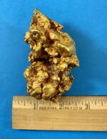 Large Natural Gold Nugget Australian 677.46 Grams 21.78 Troy Ounces "The Bear" - Image 4