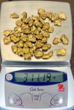Alaskan BC Natural Gold Nugget 311.00 Gram lot of 5 to 10 gram Nuggets Genuine 10 Troy Oz B&C - Image 4