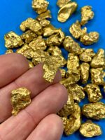 Alaskan BC Natural Gold Nugget 311.00 Gram lot of 5 to 10 gram Nuggets Genuine 10 Troy Oz B&C - Image 3