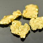 Alaskan Yukon BC Gold Rush Nuggets #6 Mesh 1 Gram of Fines