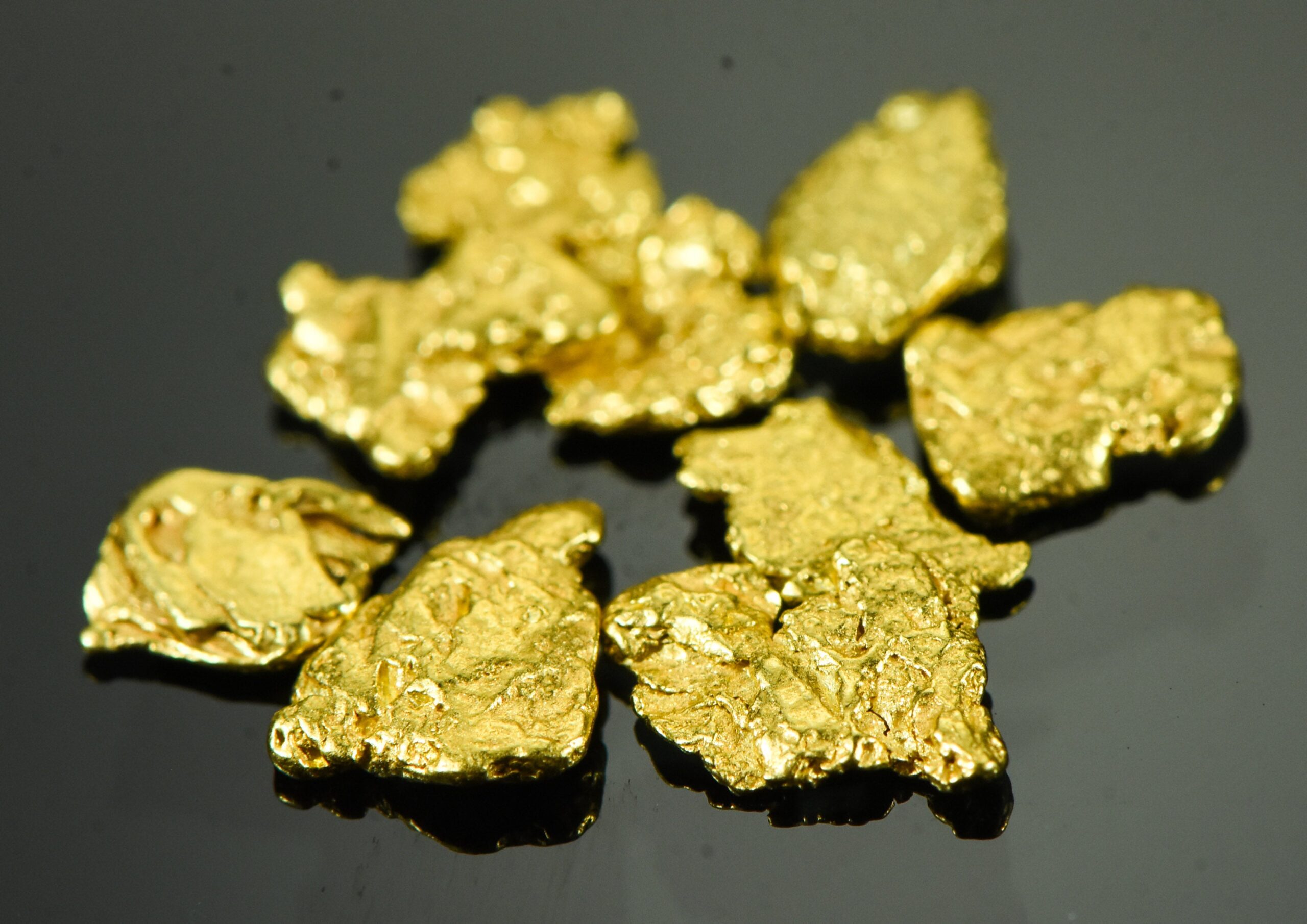 NBG_0433.jpg Alaskan Yukon BC Gold Rush Nuggets #6 Mesh 2 Grams of Fines - Image 1