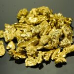 Alaskan Yukon Gold Rush Nuggets #8 Mesh 1/4 Troy Oz 7.75 Grams or 5 DWT