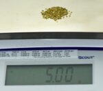 Alaskan Yukon Gold Rush Nuggets 18 Mesh 5 GRAMS OF CLEAN GOLD FLAKES - Image 2