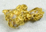 #14 Australian Natural Gold Nugget With Quartz Weighs .54 Grams