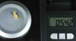 #14 Australian Natural Gold Nugget With Quartz Weighs .54 Grams - Image 3
