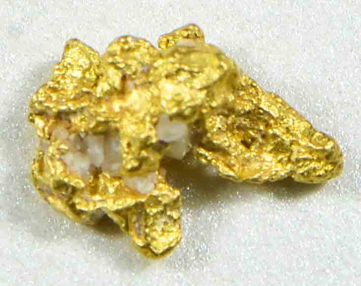 NBG_2447_989a4560-31f6-472d-b6bb-246d0f28d41d.jpg #19 Australian Natural Gold Nugget With Quartz Weighs .89 Grams - Image 1