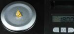 #13 Australian Natural Gold Nugget With Quartz Weighs 1.80 Grams - Image 3