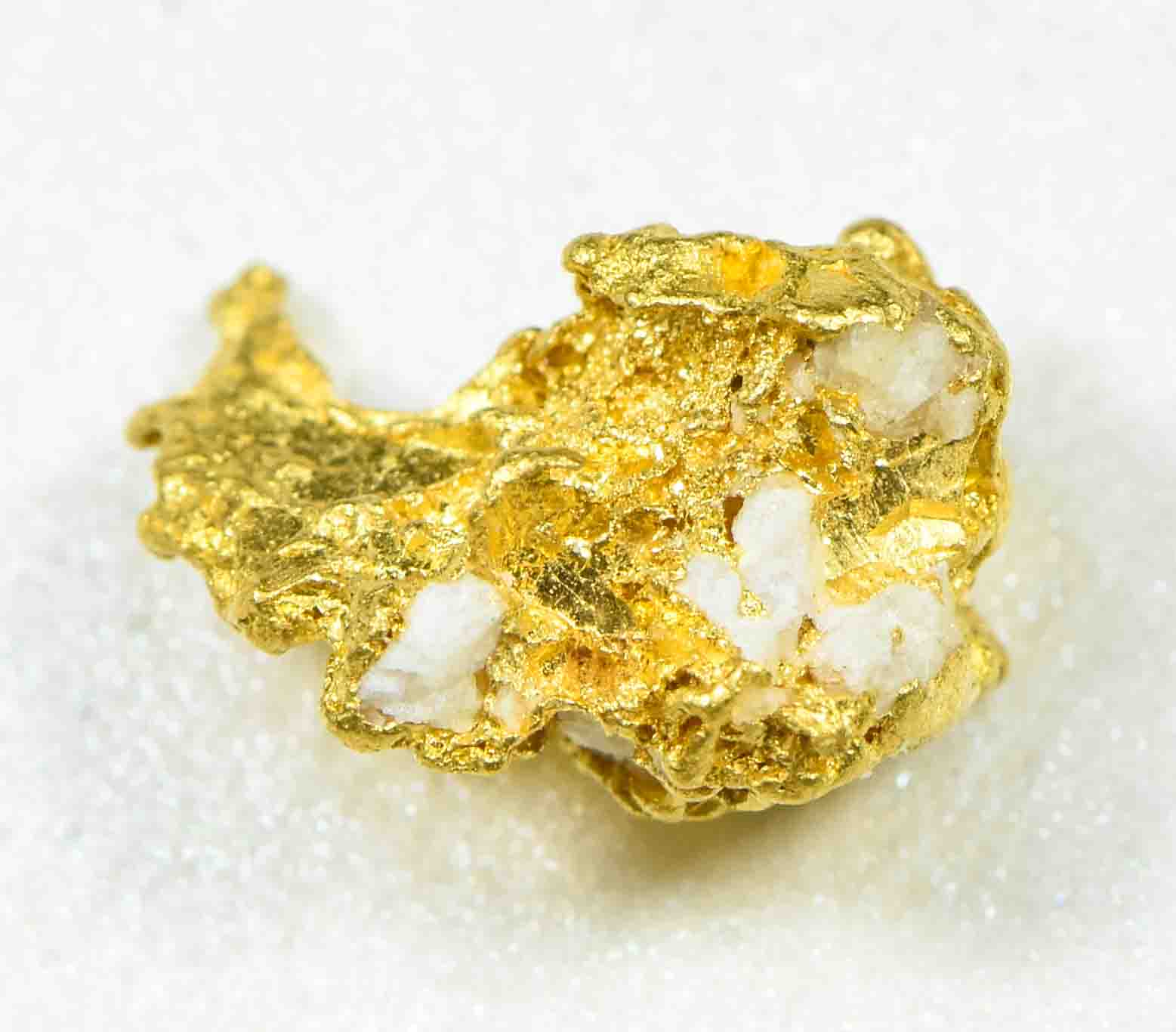 NBG_2711.jpg #18 Australian Natural Gold Nugget With Quartz Weighs 1.80 Grams - Image 1