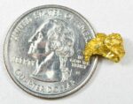 #18 Australian Natural Gold Nugget With Quartz Weighs 1.80 Grams - Image 2