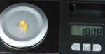 #18 Australian Natural Gold Nugget With Quartz Weighs 1.80 Grams - Image 3