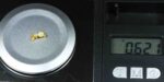 #21 Australian Natural Gold Nugget With Quartz Weighs .62 Grams - Image 3