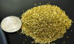 Alaskan Yukon Gold Rush Nuggets #20 Mesh 2 Troy Oz 62.2 Gram 40 DWT Authentic - Image 2
