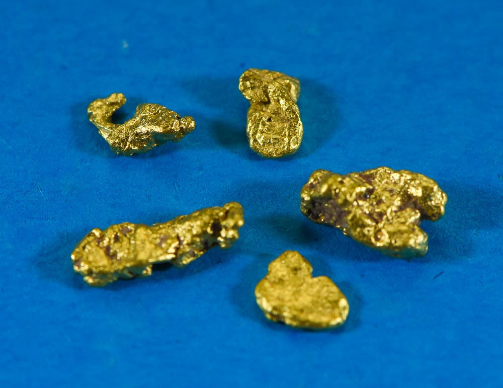 NBG_3504.jpg Sonora Gold Nuggets 1 Gram of #12 Mesh Gold Authentic Natural - Image 1