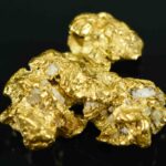 #24 Australian Natural Gold Nugget With Quartz Weighs 2.19 Grams.