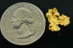 #24 Australian Natural Gold Nugget With Quartz Weighs 2.19 Grams. - Image 2