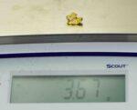 #28 Australian Natural Gold Nugget With Quartz Weighs 3.67 Grams. - Image 3