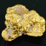 #31 Australian Natural Gold Nugget With Quartz Weighs 3.94 Grams.