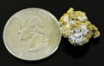 #OM-180 Crystalline Gold Nugget Specimen 5.70 Grams Oriental Mine Sierra County California Rare - Image 2