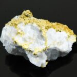 #OM-61 Crystalline Gold Nugget Specimen 6.95 Grams Oriental Mine Sierra County California Rare