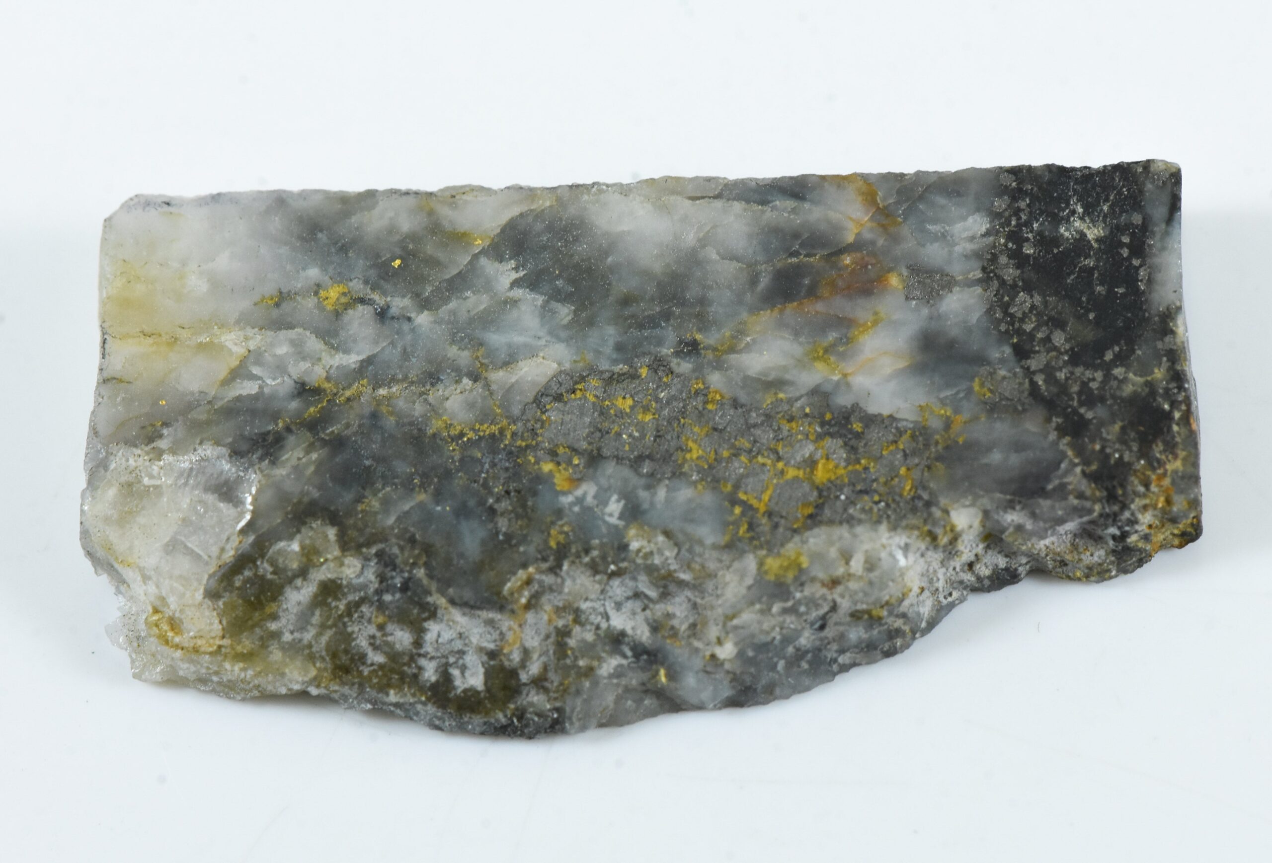 NBG_7780.jpg GQ-100 Gold Bearing Quartz Slab California 8.02 grams Genuine - Image 1