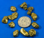 Alaskan BC Natural Gold Nugget 2 Troy Oz. Lot of 5-10 gram Nuggets Genuine B& C  GRADE - Image 3