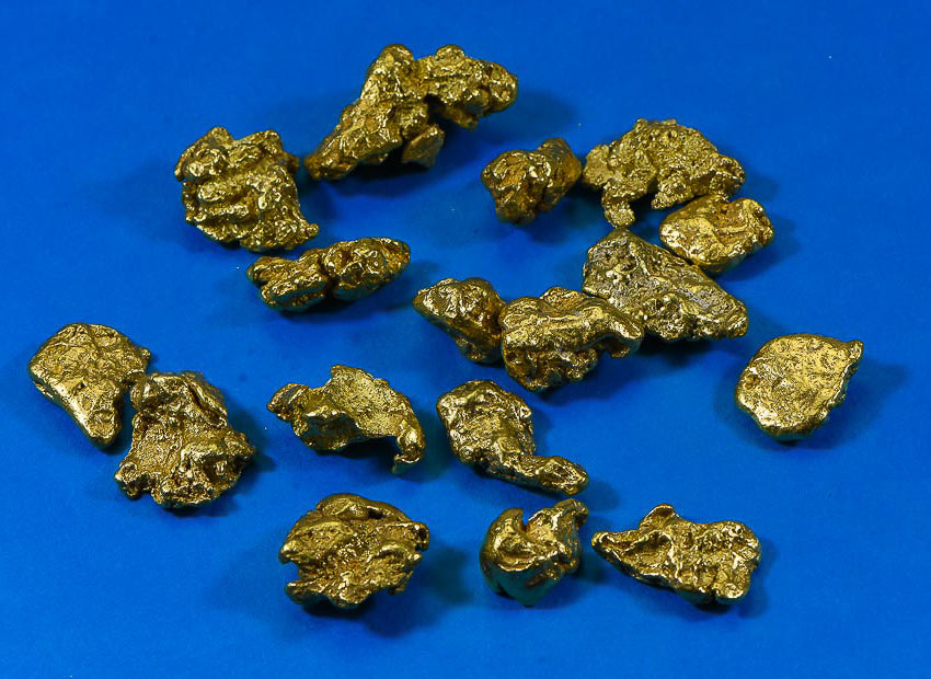 NBG_8295.jpg Alaskan BC Natural Gold Nugget 5 Troy Oz. Lot of 5-10 gram Nuggets Genuine B& C GRADE - Image 1