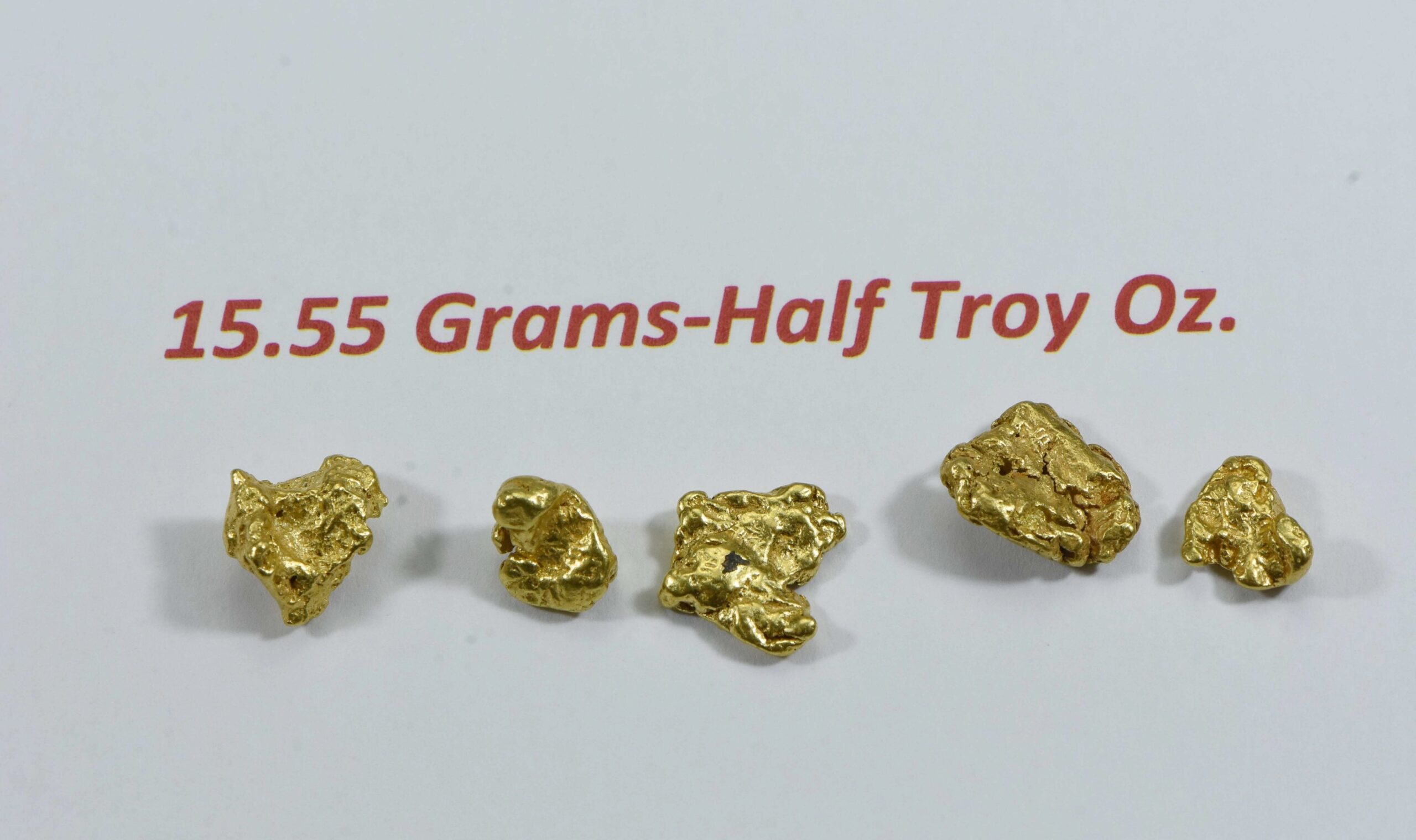 NBG_8598_ba0e831a-56e4-4815-aa67-e48e3b78af4c.jpg Alaskan BC Natural Gold Nugget 15.55 Gram lot of 2 to 5 gram Nuggets Genuine B&C - Image 1