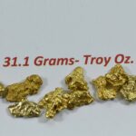 Alaskan BC Natural Gold Nugget 31.10 Gram lot of 2 to 5 gram Nuggets Genuine 1 Troy Oz. B&C