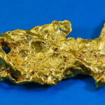 Large Natural Gold Nugget Australian "Fish" 214.17 Grams 6.88 Troy Ounces Very Rare