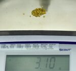 Alaskan Yukon Gold Rush Nuggets 14 Mesh 1/10 Troy Oz 3.1 Grams or 2 DWT - Image 6